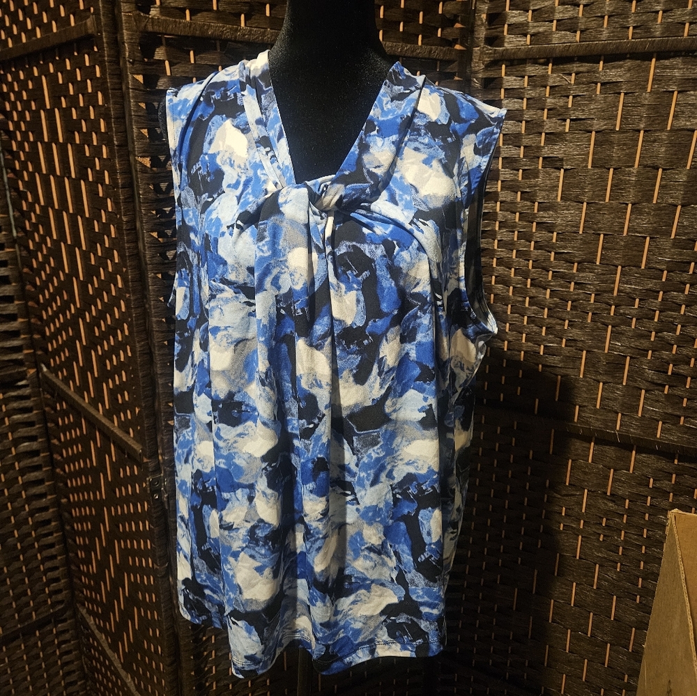Calvin Klein sleeveless blouse